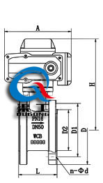 電動超薄球閥 (配HR執(zhí)行器)